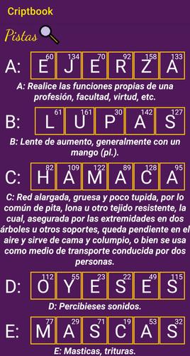 Criptogramas Literarios应用截图第2张