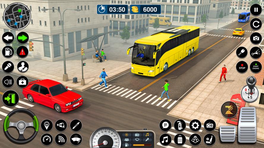 Bus Simulator Game: Coach Game Capture d'écran 3