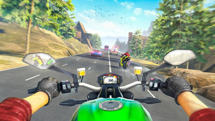 Bike Race Games Bike Racing 3D Скриншот 0