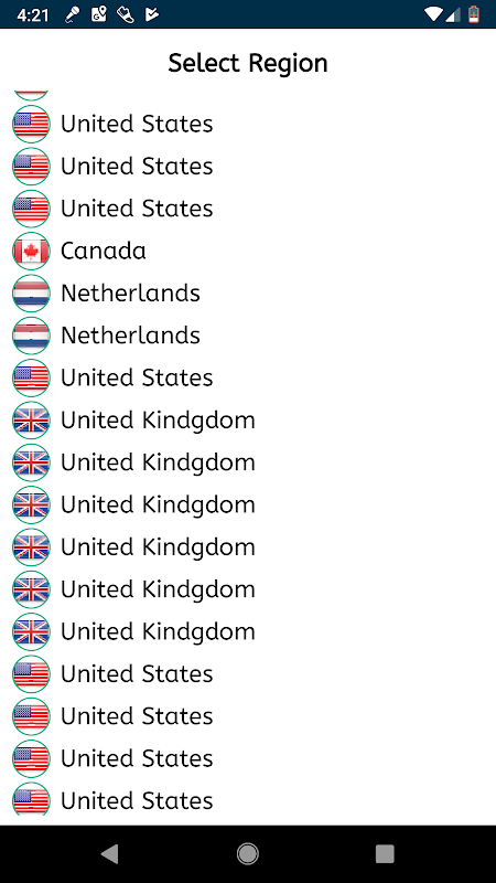 Delta VPN : Secure VPN Proxy : VPN UK, IRAN, USA 스크린샷 1