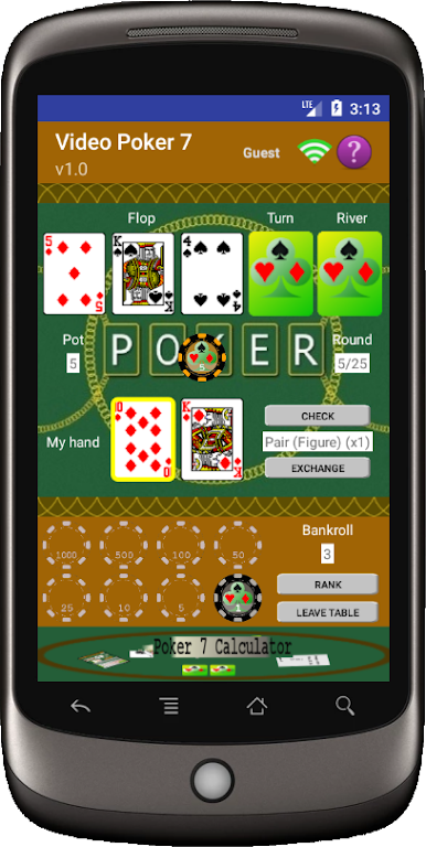 Video Poker 7 Captura de pantalla 0