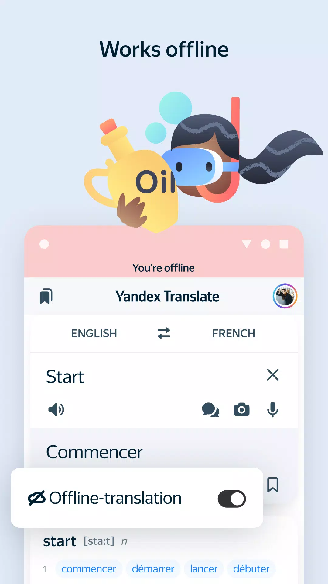 Yandex Translate Tangkapan skrin 3