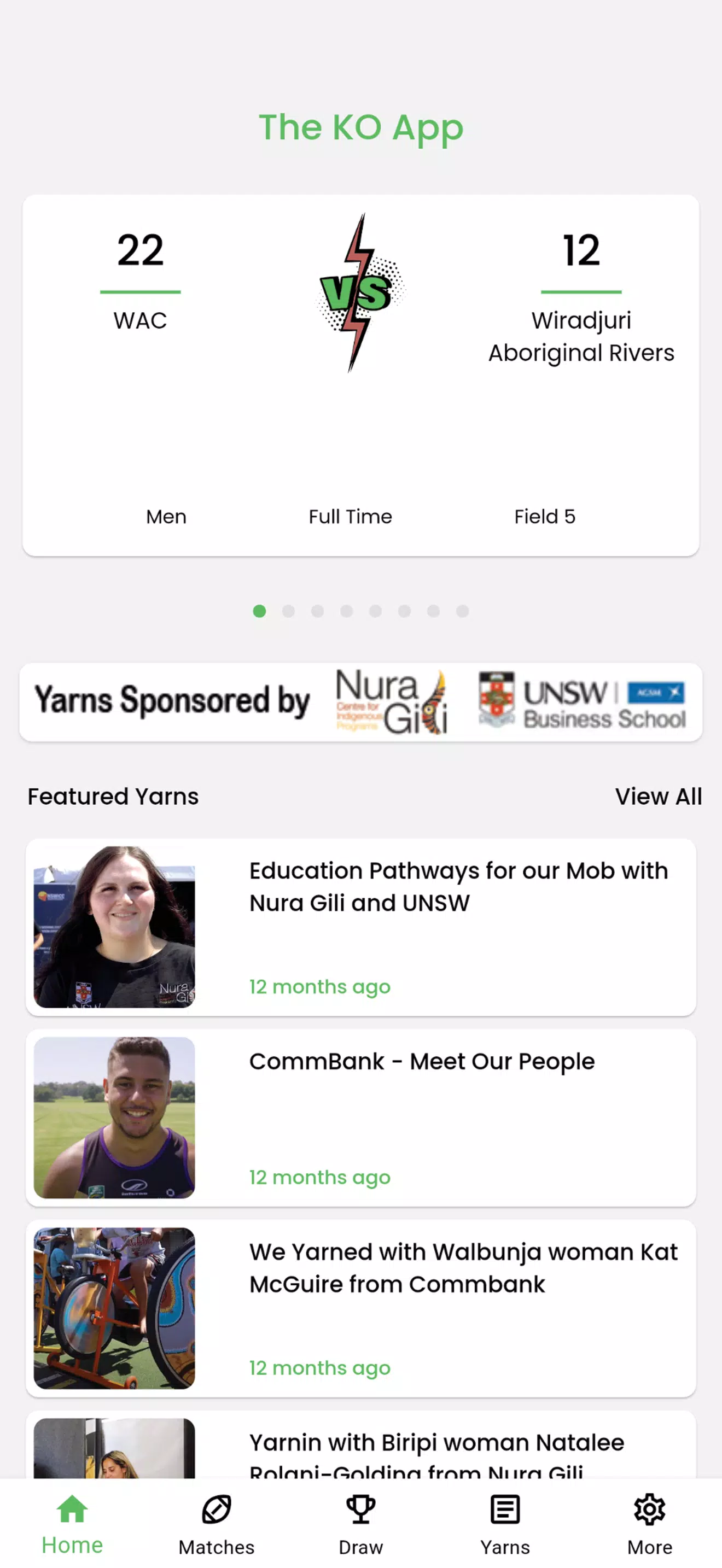 The KO App Captura de tela 0