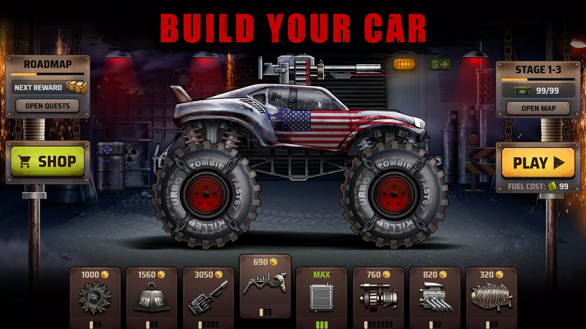 Zombie Hill Racing Скриншот 0