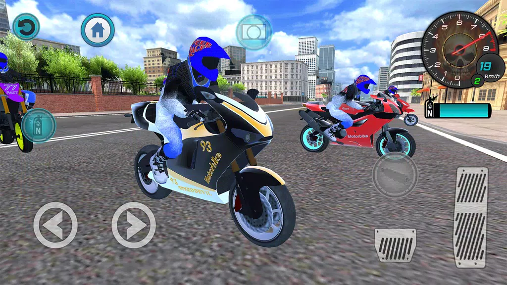 Real Moto Bike City Racing ภาพหน้าจอ 0