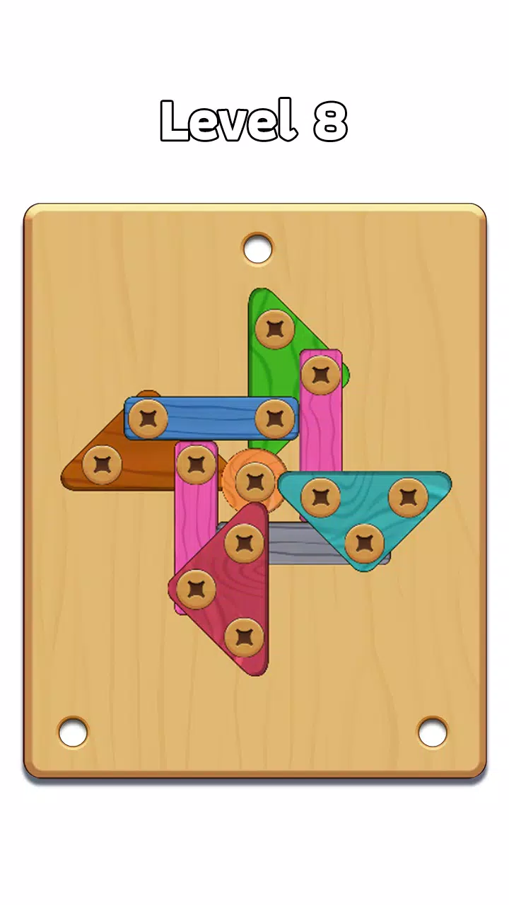 Wood Nuts & Bolt: Screw Puzzle Скриншот 0