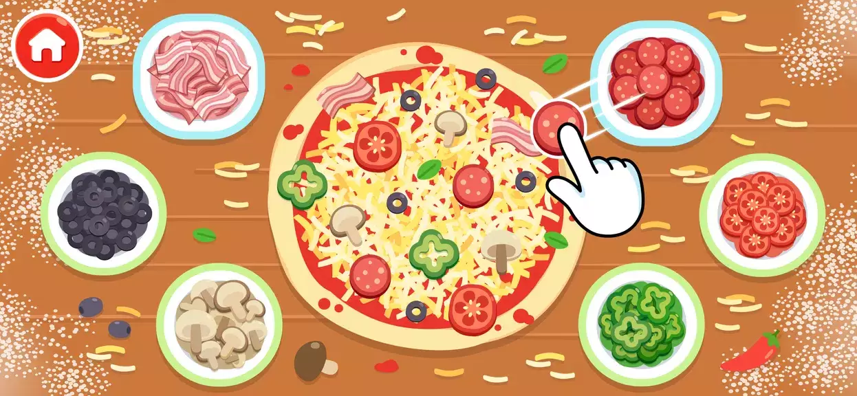 Pizza Cooking Games for Kids Ảnh chụp màn hình 0