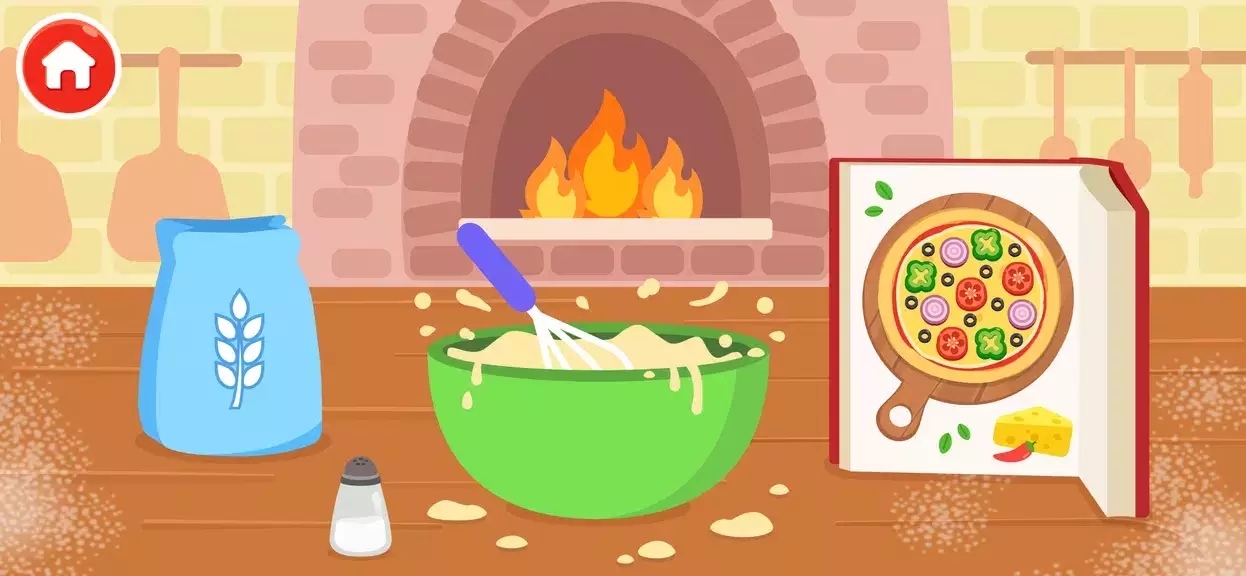 Pizza Cooking Games for Kids Скриншот 1