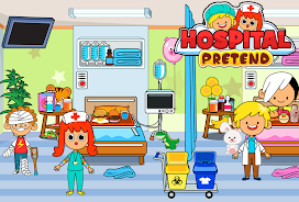 My Pretend Hospital Town Life Captura de tela 0