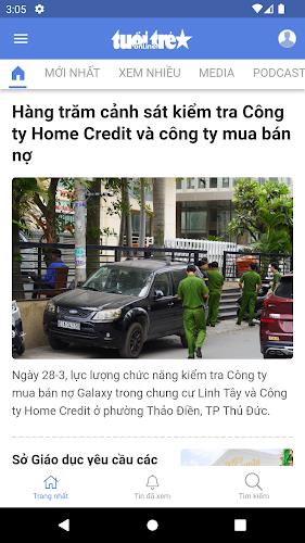 Tuổi Trẻ Online 스크린샷 0