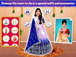 Indian Fashion Mom Baby Shower Captura de tela 1