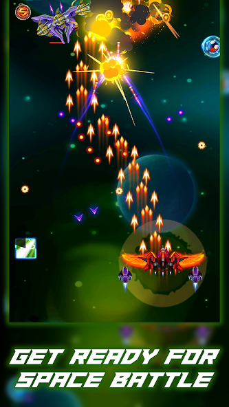 Galaxy Squad: Space Shooter Mod Ekran Görüntüsü 2