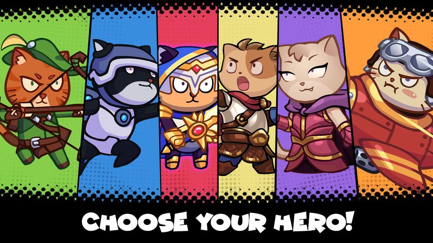 Cat Legend: Idle RPG War應用截圖第2張