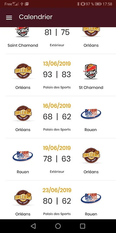 Orléans Loiret Basket - OLB應用截圖第2張