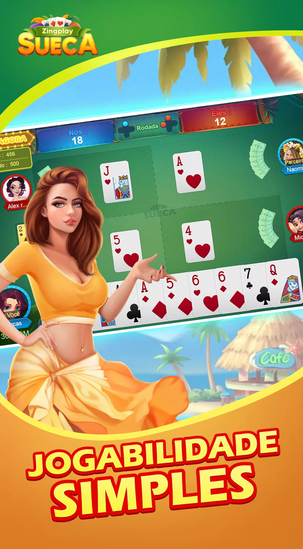 Sueca ZingPlay - Jogo de carta Tangkapan skrin 2