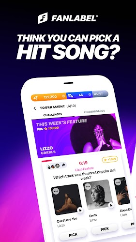 FanLabel: Daily Music Contests Screenshot 2