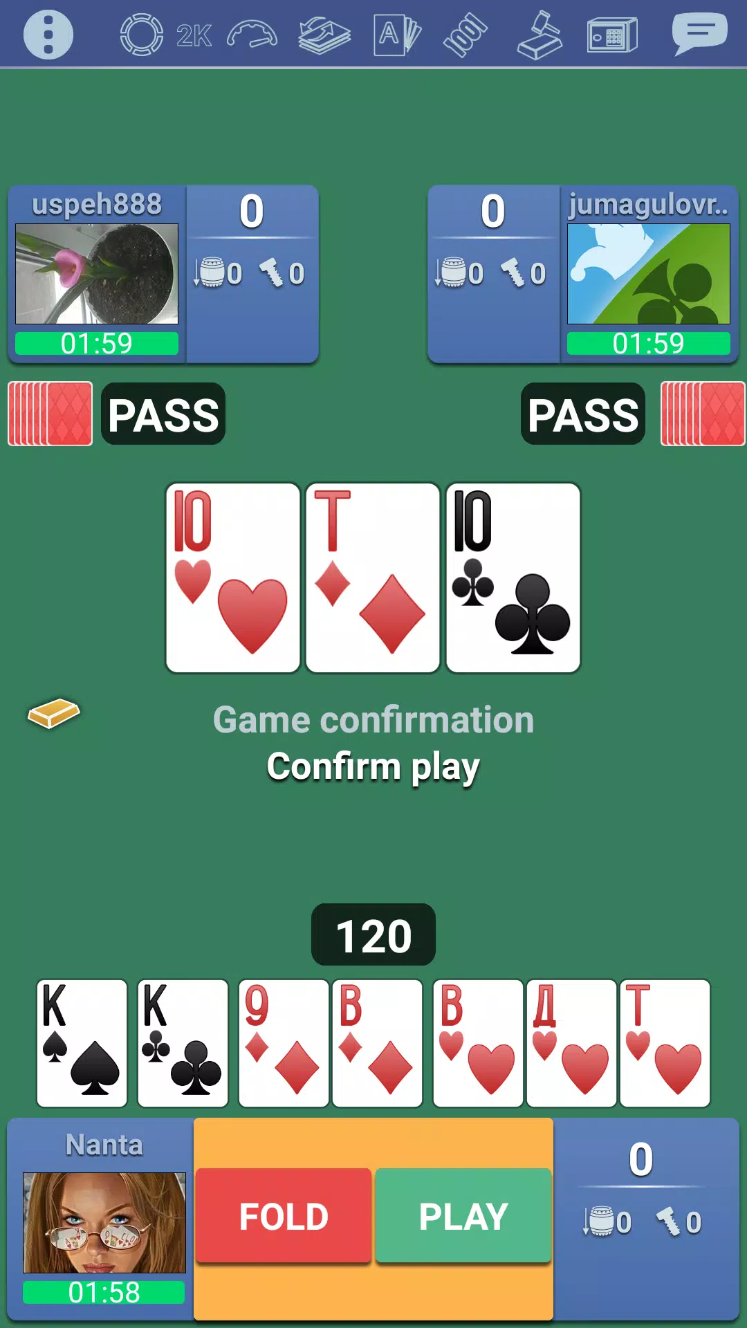 Thousand 1000 Online card game應用截圖第0張