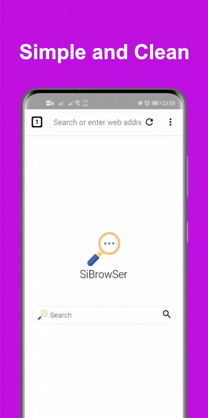 SiBrowSer Capture d'écran 0