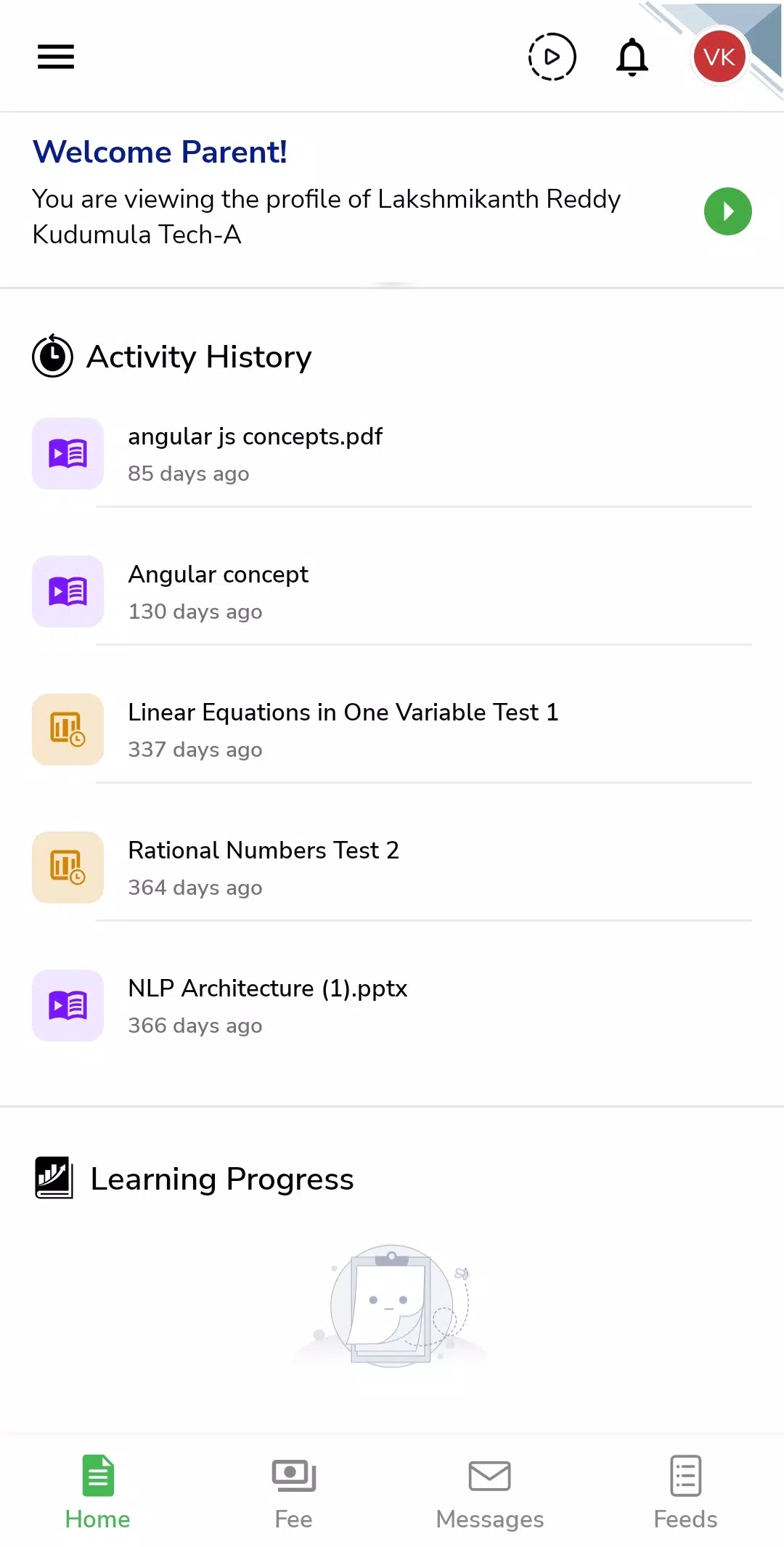 Gregorian Learning Platform Captura de pantalla 2