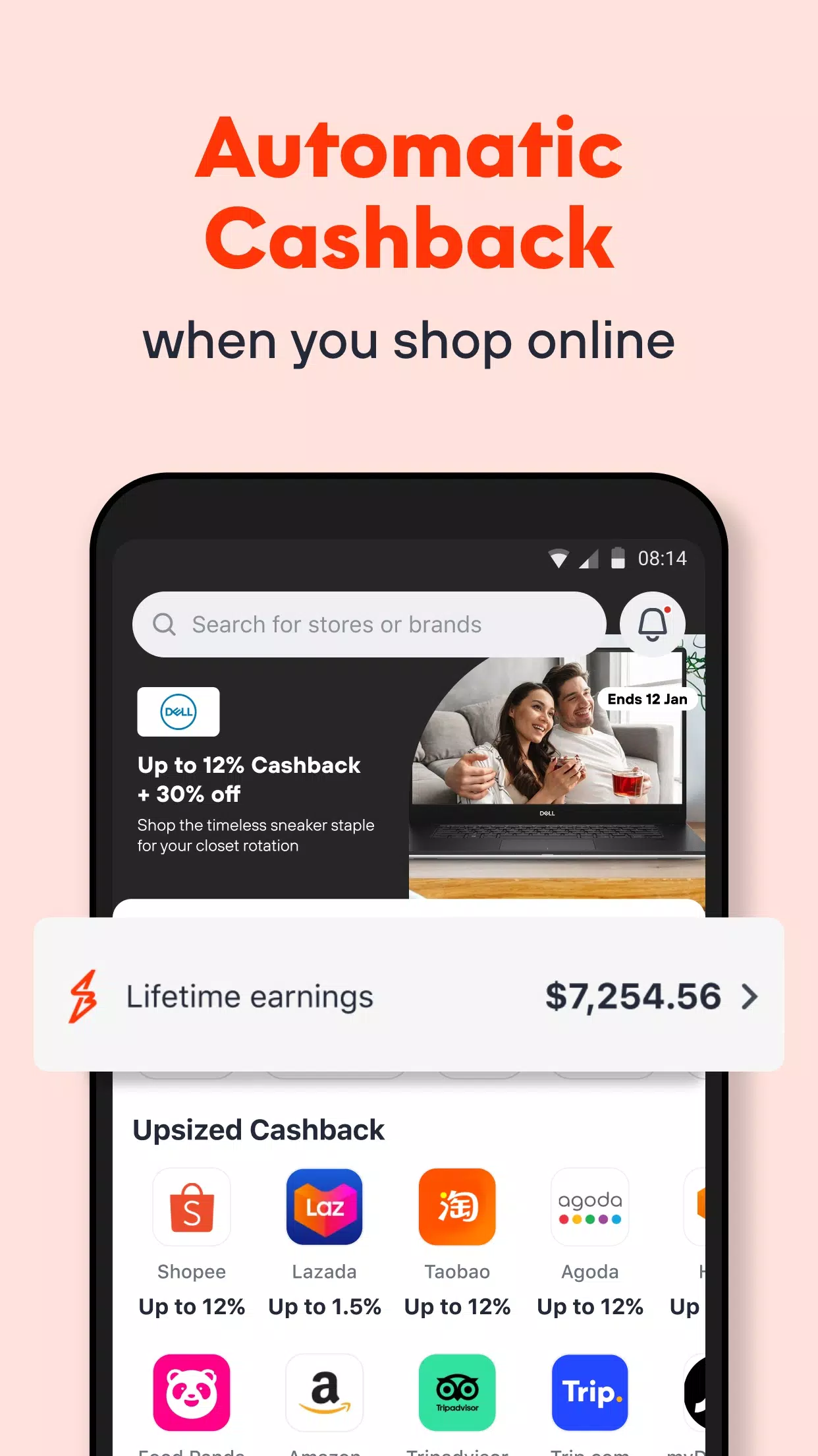 ShopBack - Shop with Cashback स्क्रीनशॉट 0