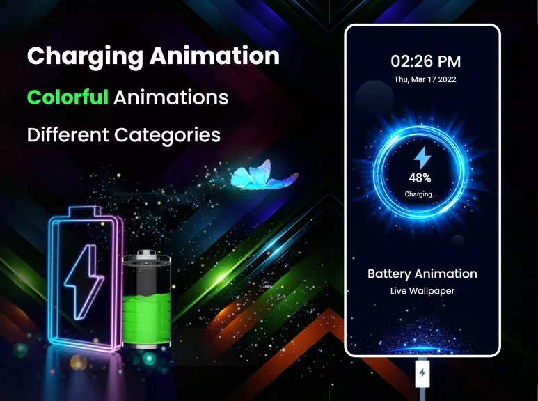 Ultra Fast Charging Animation Zrzut ekranu 2
