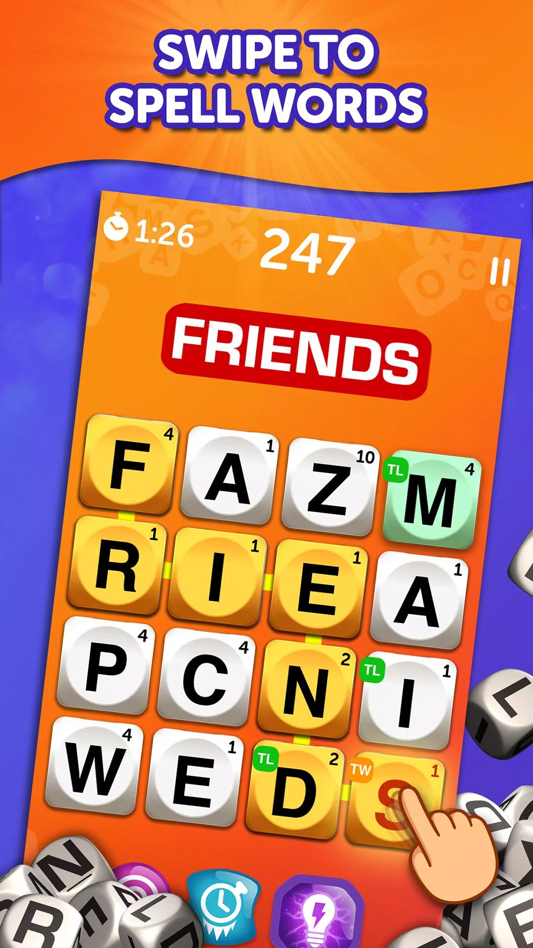 Boggle With Friends: Word Game Captura de tela 1