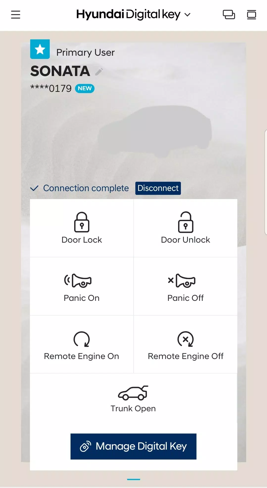 Hyundai Digital Key ภาพหน้าจอ 3