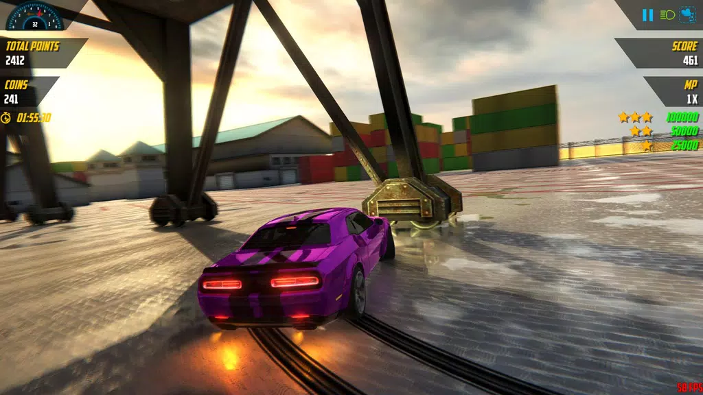 Burnout Drift 3 Tangkapan skrin 3