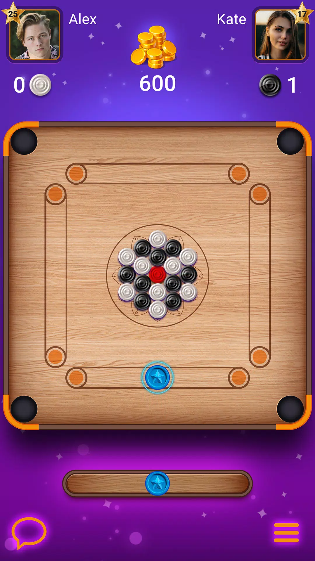 Carrom Lure - Disc pool game ဖန်သားပြင်ဓာတ်ပုံ 3