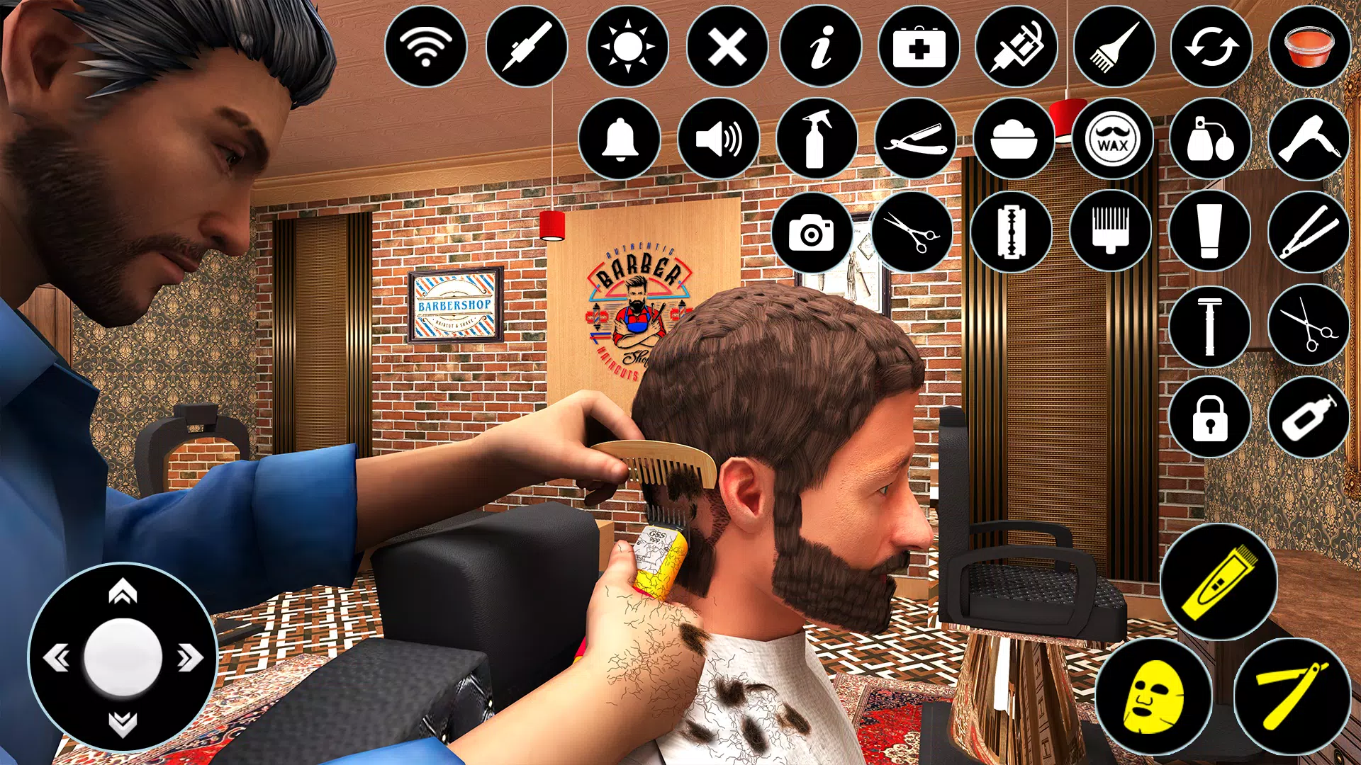 Barber Shop Game: Hair Salon Schermafbeelding 2