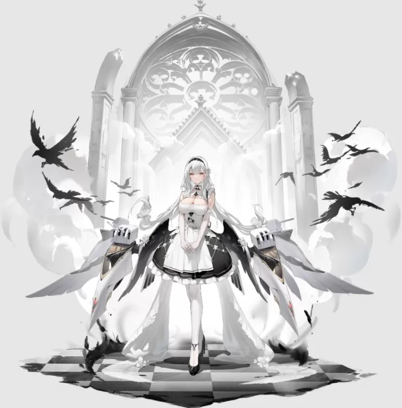 Scylla em Azur Lane: classe, habilidades, equipamentos, melhores frotas