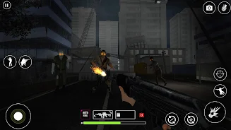 Zombie Shooting Games offline Capture d'écran 1