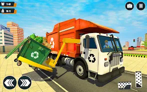 Real Garbage Truck Simulator 스크린샷 2