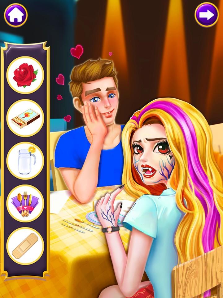 Secret High: Love Story Games Schermafbeelding 1