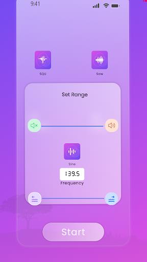 Hz Tone Frequency Generator Capture d'écran 2