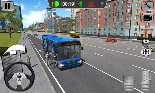 Schermata Real Bus Driving Game - Free Bus Simulator 0