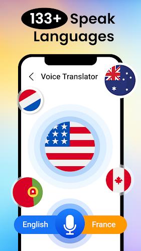 Voice translator all language Captura de tela 0