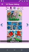 DIY Flower Making Captura de pantalla 2