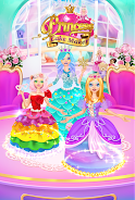 Rainbow Princess Cake Maker Schermafbeelding 3