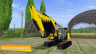 City Excavator Simulator 2023 ဖန်သားပြင်ဓာတ်ပုံ 1