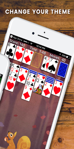 Solitaire - Classic Card Game ဖန်သားပြင်ဓာတ်ပုံ 1