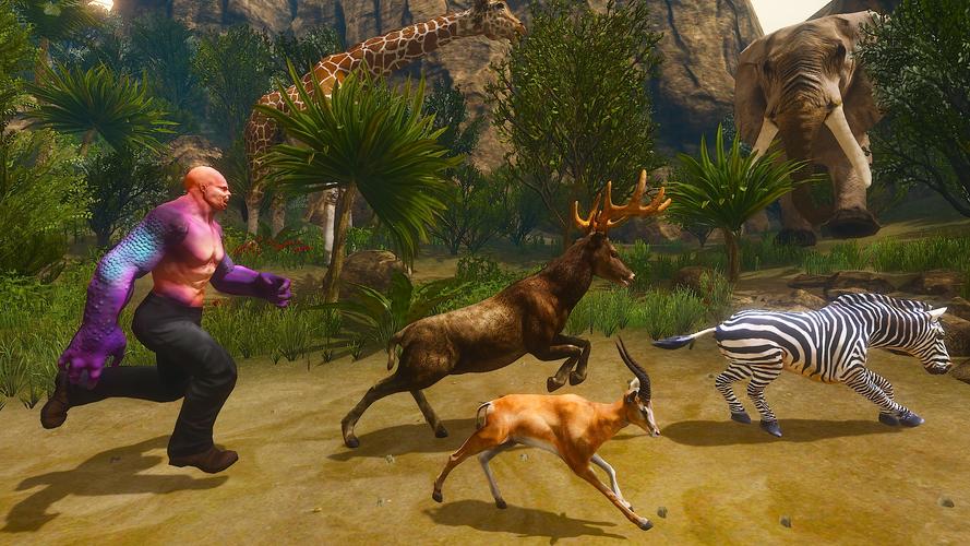 Muscled Mutant Simulator Captura de tela 0