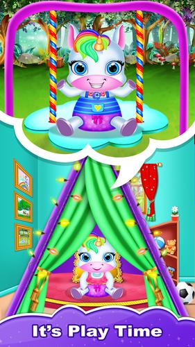 Schermata Newborn Unicorn Daycare 1