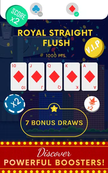 Shuffle Card Puzzle: Offline game Ekran Görüntüsü 1