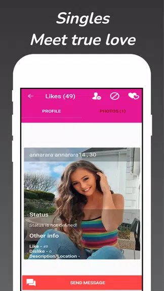 Dating App: Chat, Meet, Date Captura de tela 1