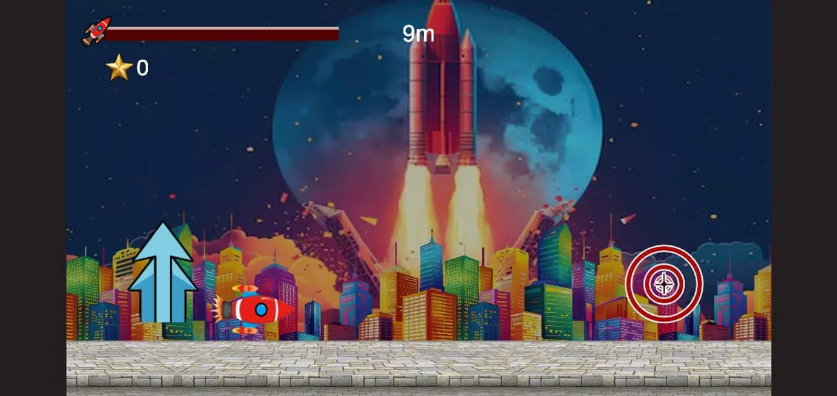 Endless Rocket War Schermafbeelding 1