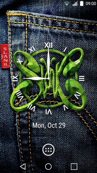 Slank Clock Widget應用截圖第0張