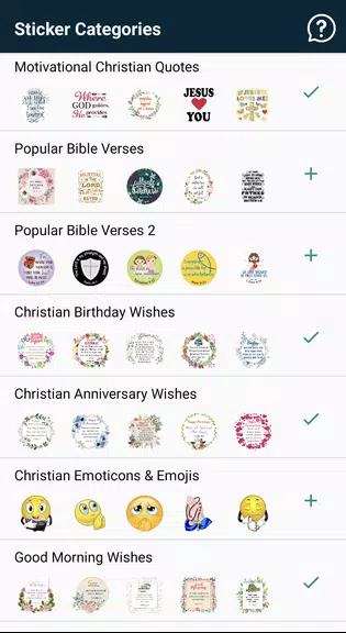 Christian Stickers Screenshot 0