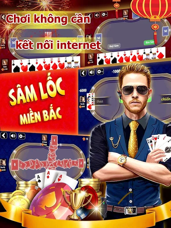 Bài sâm lốc offline - sam loc offline - xâm lốc应用截图第0张