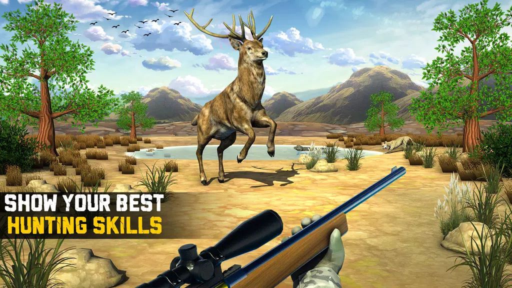 Wild Animal Hunting 3D Offline應用截圖第1張